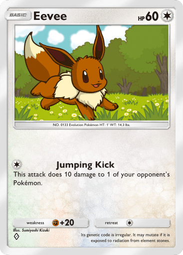 Pokemon TCG Pocket-  Eevee(B3 129)