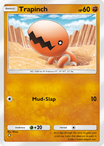 Pokemon TCG Pocket - B3 076 Trapinch