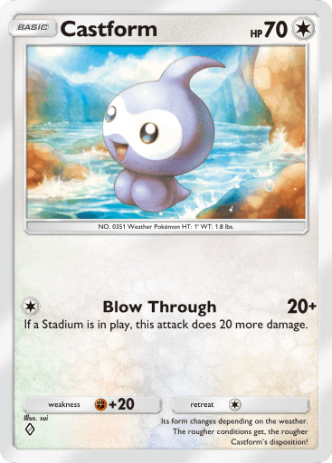 Pokemon TCG Pocket - B3 133 Castform