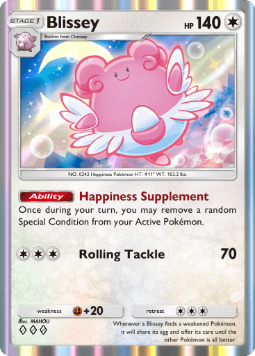 Pokemon TCG Pocket-  Blissey(B3 128)