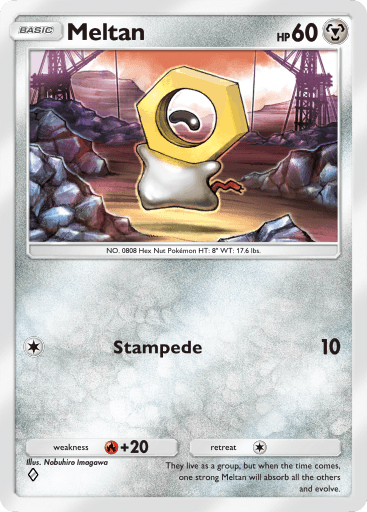 Pokemon TCG Pocket - B3 122 Meltan