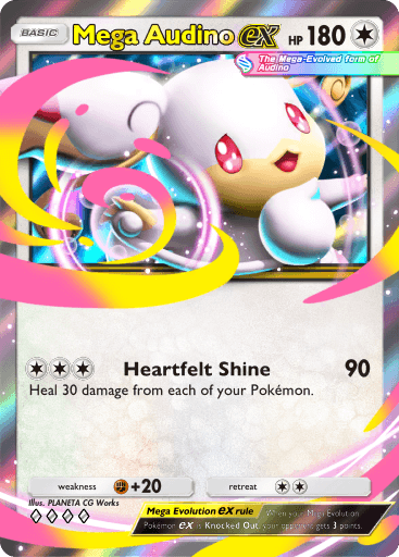 Mega Audino ex Card - Pulsing Aura | Pokemon TCG Pocket (PTCGP)｜Game8