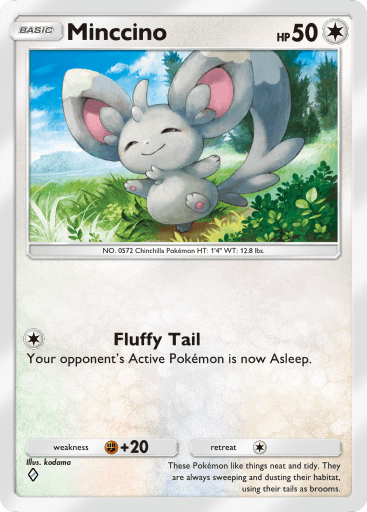Pokemon TCG Pocket - B3 142 Minccino