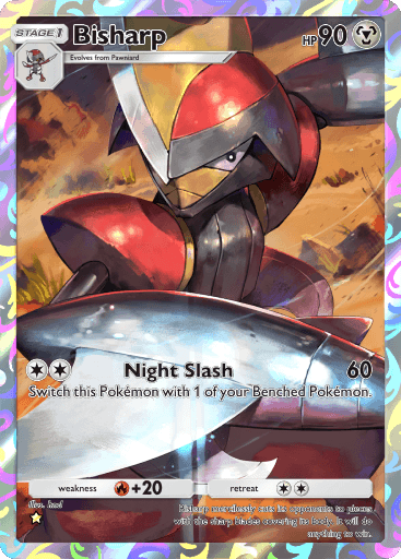 Pokemon TCG Pocket - B3 176 Bisharp