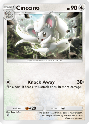 Pokemon TCG Pocket - B3 143 Cinccino