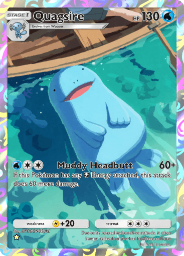 Pokemon TCG Pocket - B3 162 Quagsire