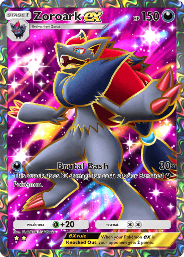 Pokemon TCG Pocket - B3 186 Zoroark ex