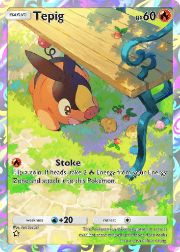 Pokemon TCG Pocket - B3 161 Tepig