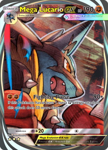 Pokemon TCG Pocket - B3 204 Mega Lucario ex