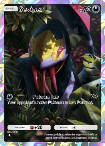 Pokemon TCG Pocket - B3 173 Seviper