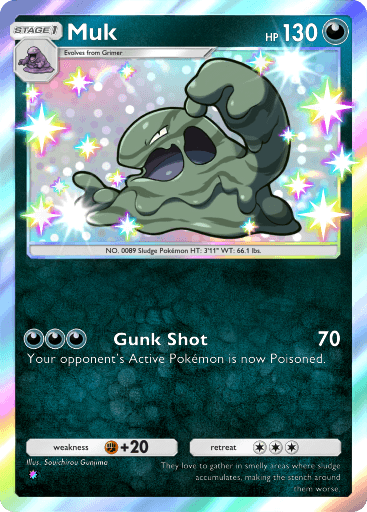 Pokemon TCG Pocket - B3 216 Muk
