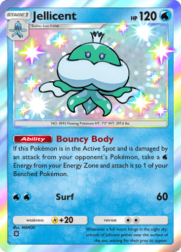 Pokemon TCG Pocket - B3 210 Jellicent