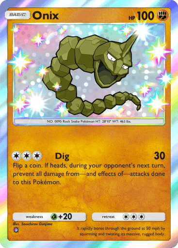 Pokemon TCG Pocket - B3 211 Onix
