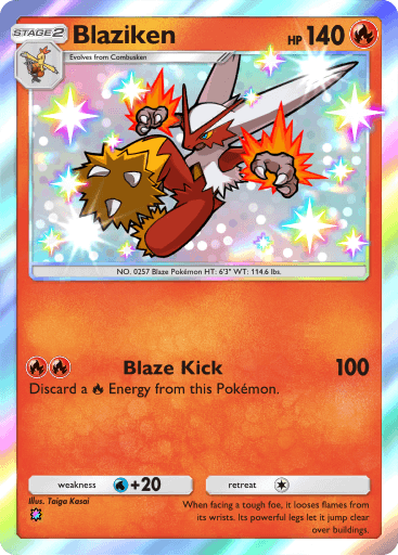 Pokemon TCG Pocket - B3 208 Blaziken