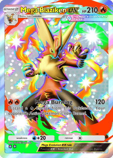 Pokemon TCG Pocket - B3 226 Mega Blaziken ex