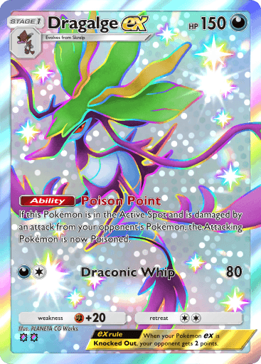 Pokemon TCG Pocket - B3 231 Dragalge ex