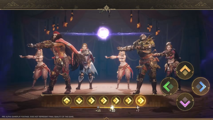 monster hunter outlanders rhythm minigame in the gathering hub