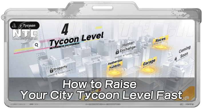 How to Raise Your City Tycoon Level Fast