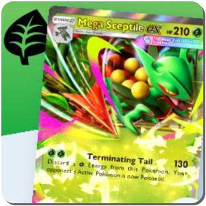 Mega Sceptile ex Solo Battle Icon