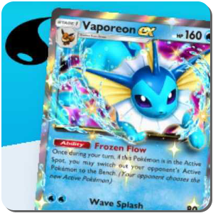 Vaporeon ex Solo Battle Icon