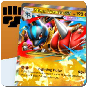 Mega Lucario ex Solo Battle Icon