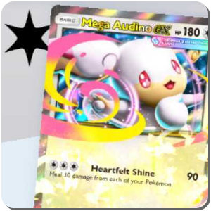 Mega Audino ex Solo Battle Icon