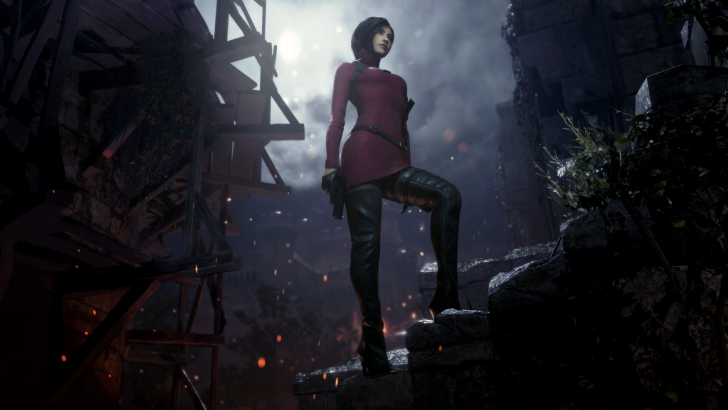 resident evil 4 remake ada wong close up