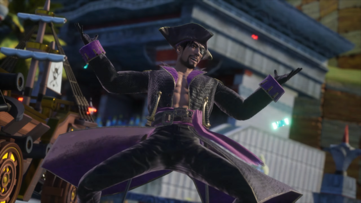 Captain Majima Victory Animation
