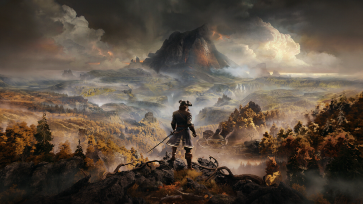 Spiders Adventurer overlooking a vast landscape