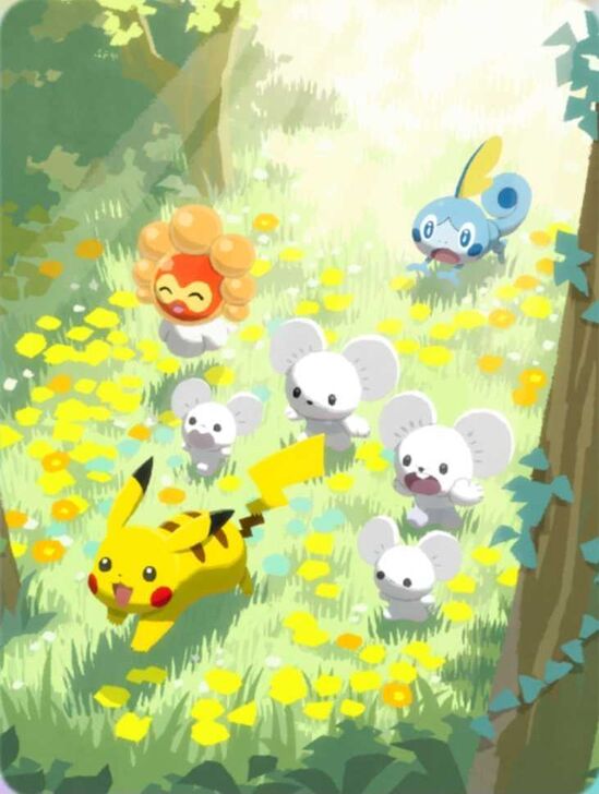 Pokemon of the Forest Cover