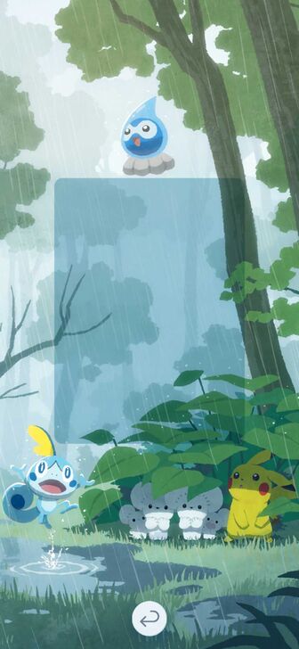 Pokemon of the Forest Backdrop