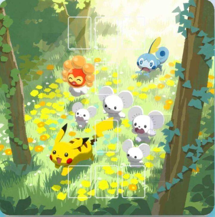 Pokemon of the Forest Playmat
