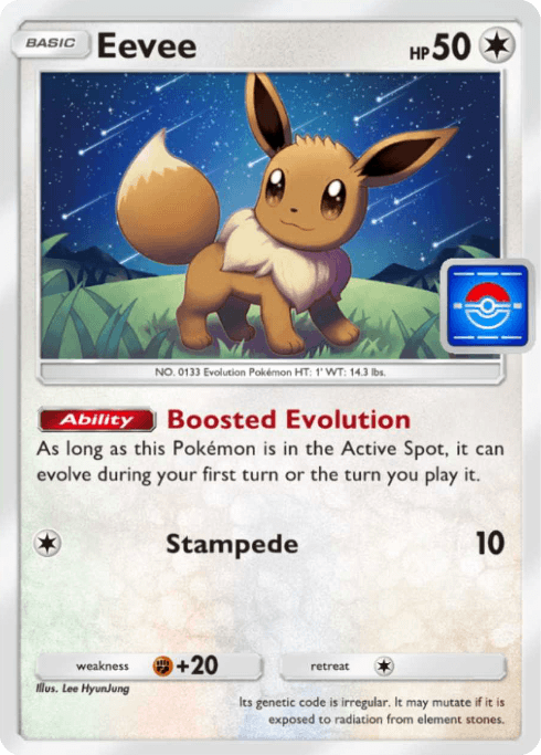 Pokemon TCG Pocket - P-B 054 Eevee