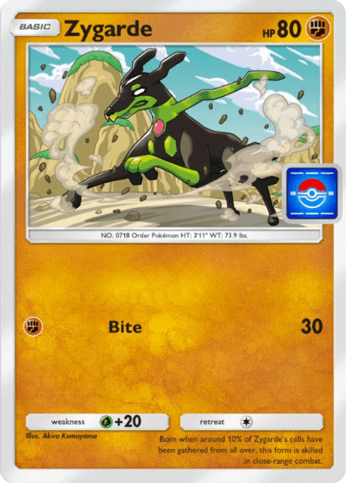 Pokemon TCG Pocket - Zygarde (P-B 051)