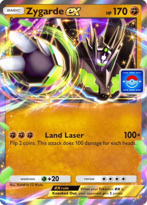 Pokemon TCG Pocket - P-B 053 Zygarde ex