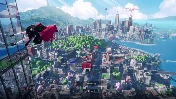 Gravity Rush – Schermata login
