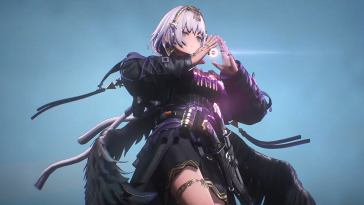 Reverse Collapse: F character casting a spell