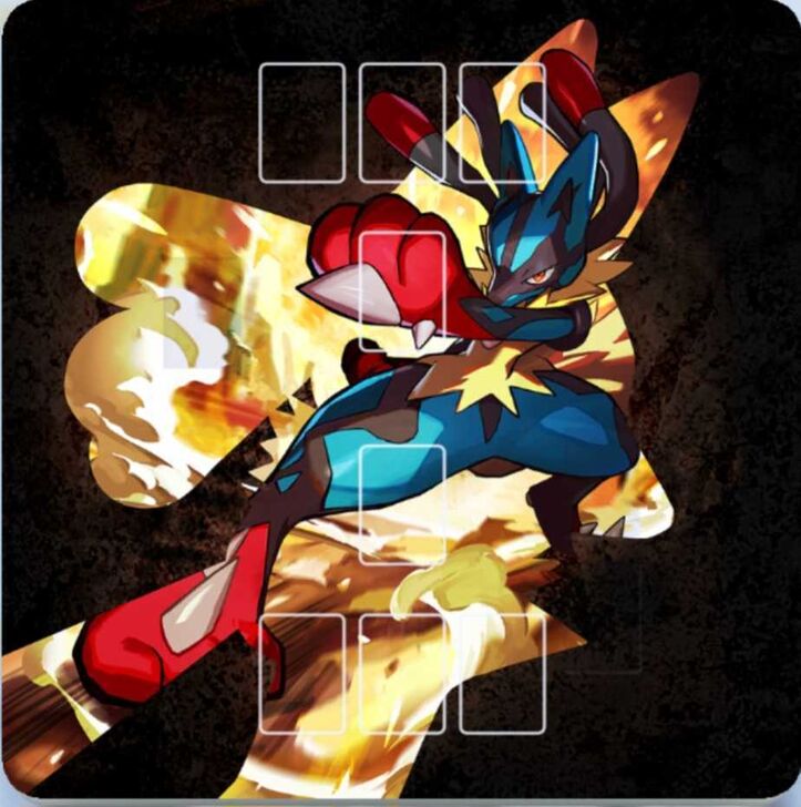 Mega Lucario Playmat Playmat