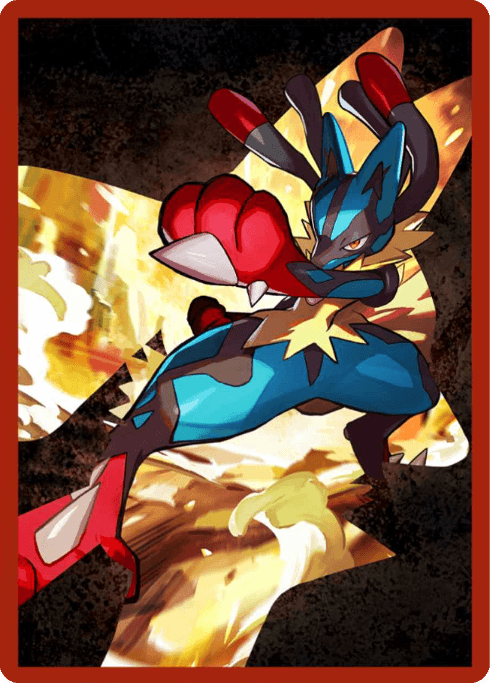 Mega Lucario Card Sleeve Card Sleeve
