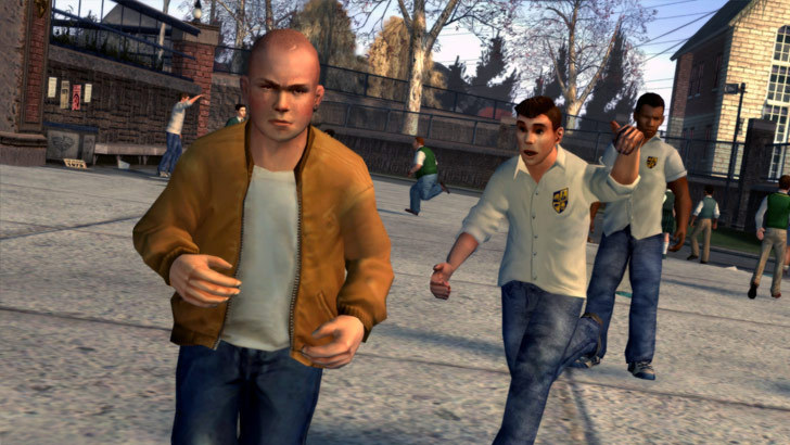 Jimmy Hopkins chased by Bullies