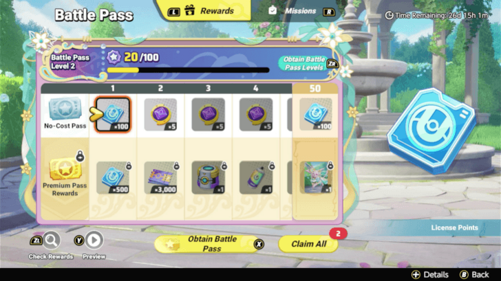 Pokemon UNITE - Battle Pass License Points