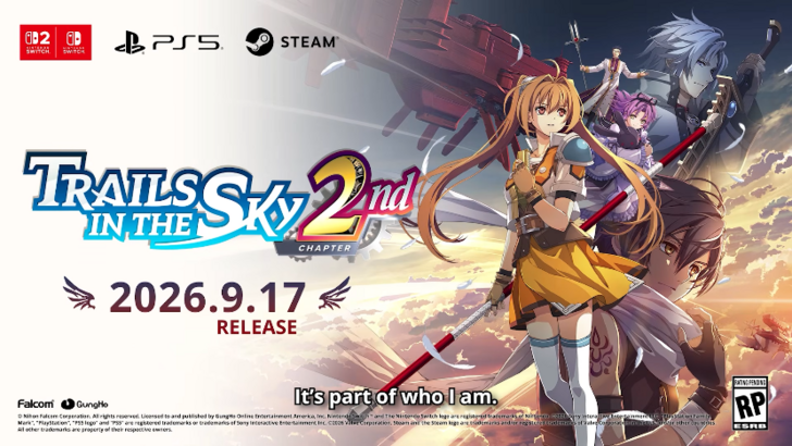 trails in the sky the 2nd chapter release date
