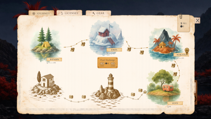 Kernelbay Journey Tab and Pearl Cost
