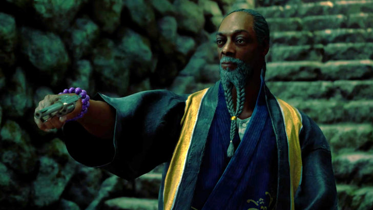 Stranger Than Heaven Snoop Dogg holding a gun