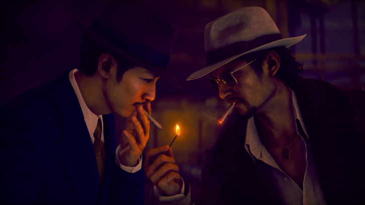 Stranger Than Heaven Makoto and Yu smoking