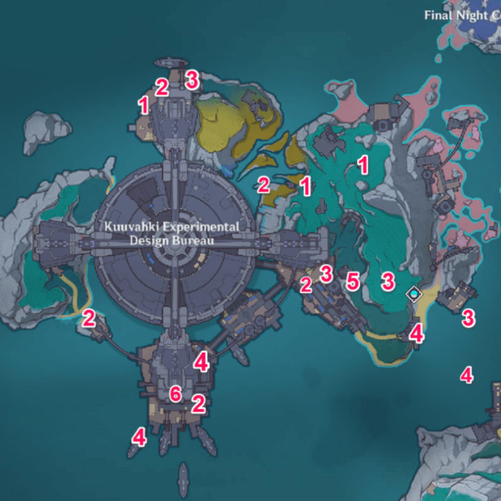 Genshin - Oprichniki Locations 1
