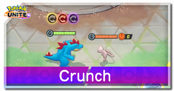 Crunch: Feraligatr Move Effect and Cooldown | Pokemon UNITE｜Game8
