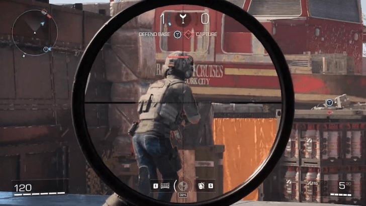 XDefiant sniper aiming at an enemy