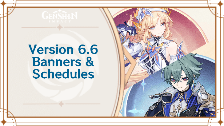 Genshin Impact 6.6 - Luna VII Banners and Characters