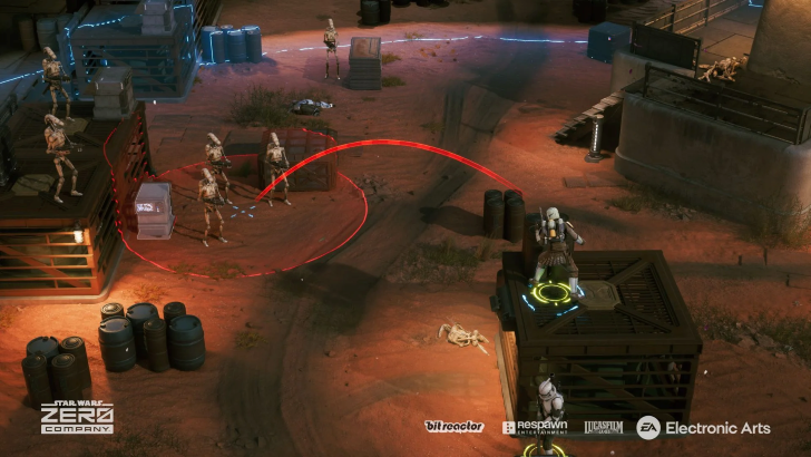 star wars zero company gameplay